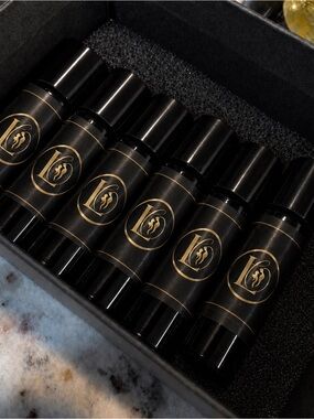 Men Discovery Set of 5 10ml travel size rollers (alcohol free)